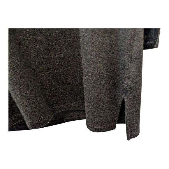 Ralph Lauren Black Label Sweater 100% Wool V-Neck Leather Trim L Fall Winter - Picture 5 of 6